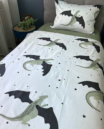 картинка Комплект постельного белья "Драконы"